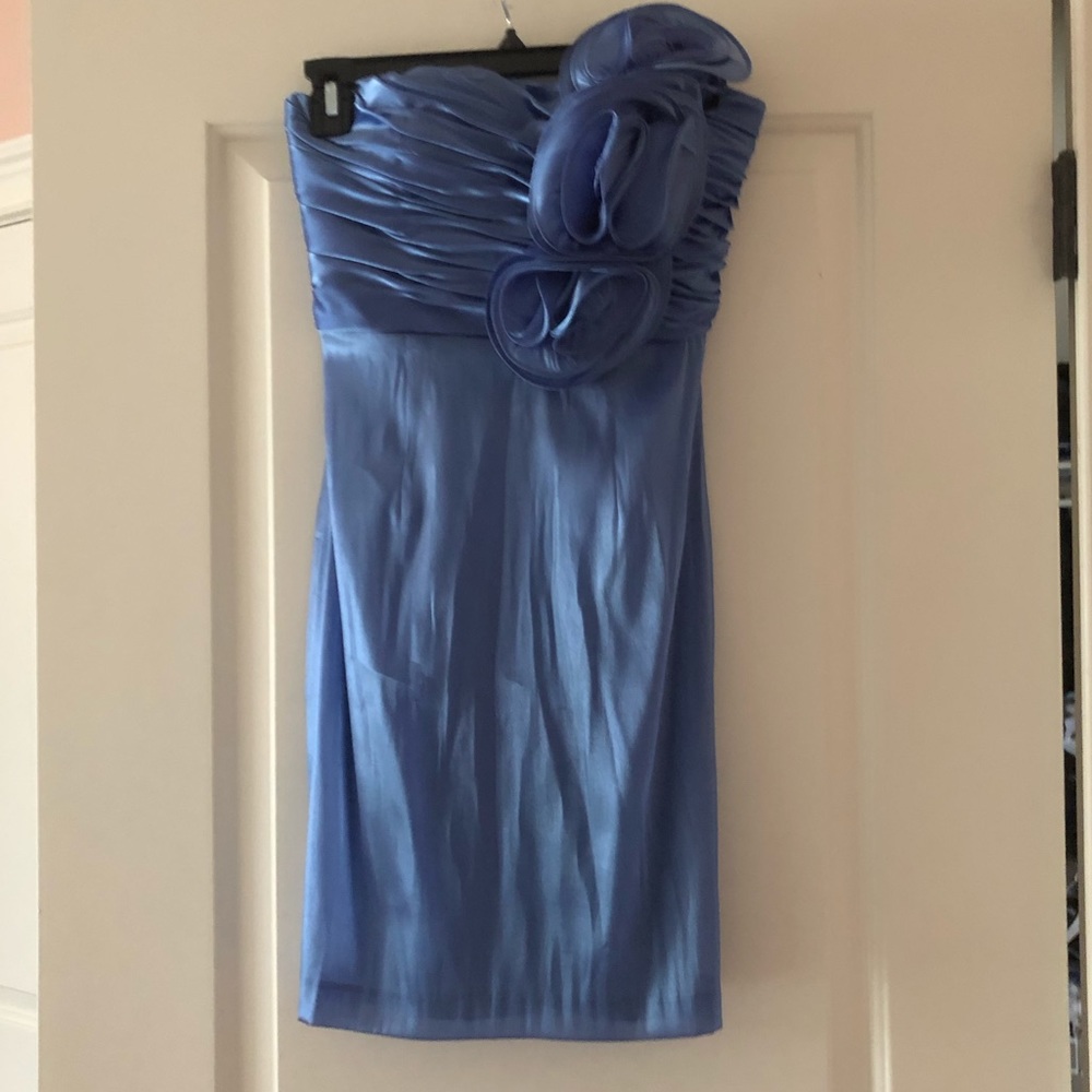 Blue dress